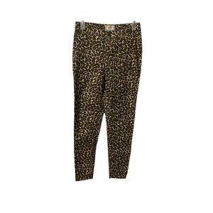 We the Free Free People Leopard Skinny Jeans Jeggings size 27